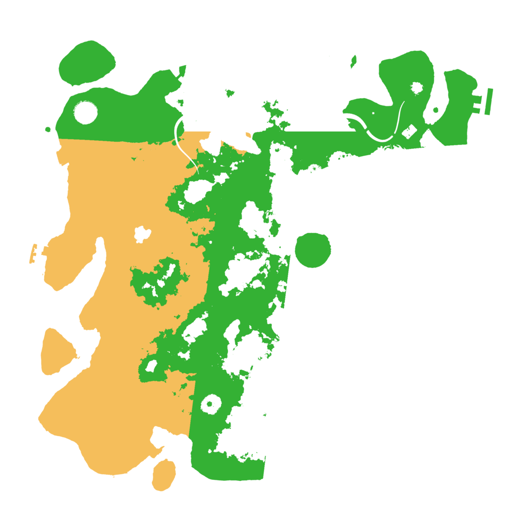 Biome Rust Map: Procedural Map, Size: 4000, Seed: 229680