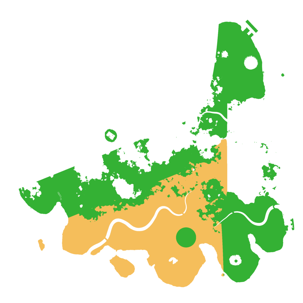 Biome Rust Map: Procedural Map, Size: 4000, Seed: 423321427