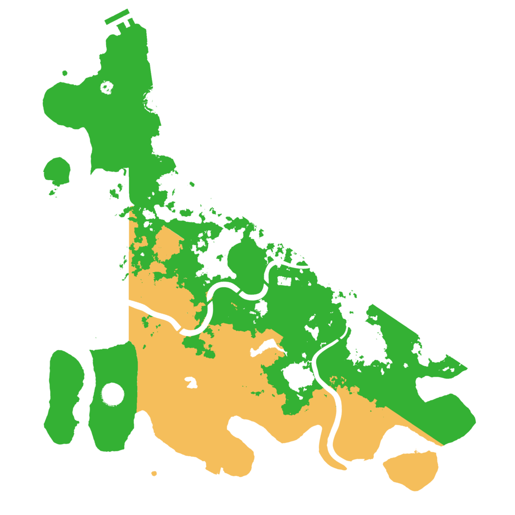 Biome Rust Map: Procedural Map, Size: 4000, Seed: 827783
