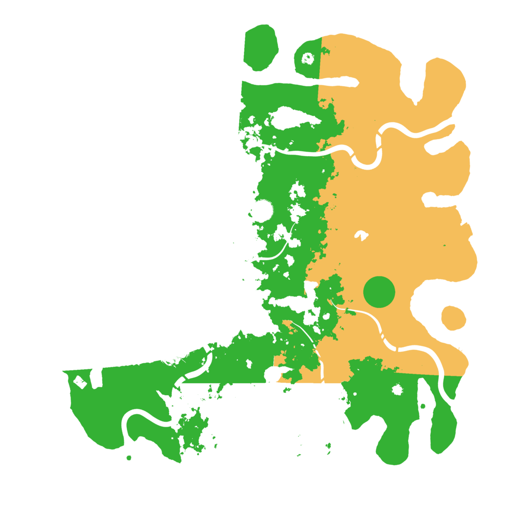 Biome Rust Map: Procedural Map, Size: 4250, Seed: 126745
