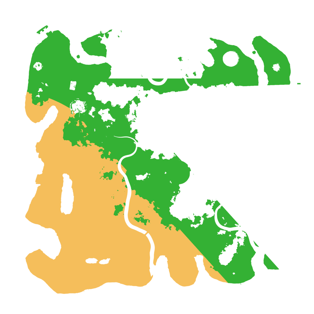 Biome Rust Map: Procedural Map, Size: 3750, Seed: 465560
