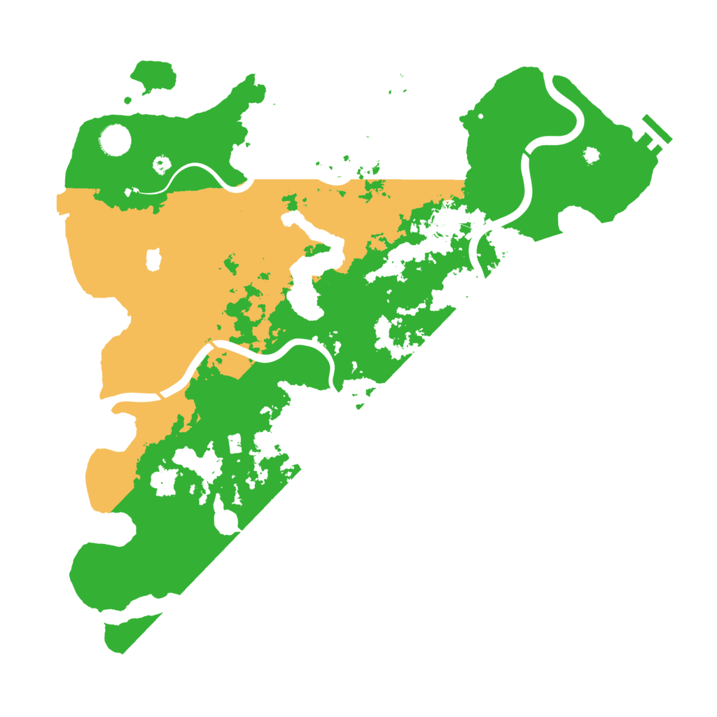 Biome Rust Map: Procedural Map, Size: 4000, Seed: 187444