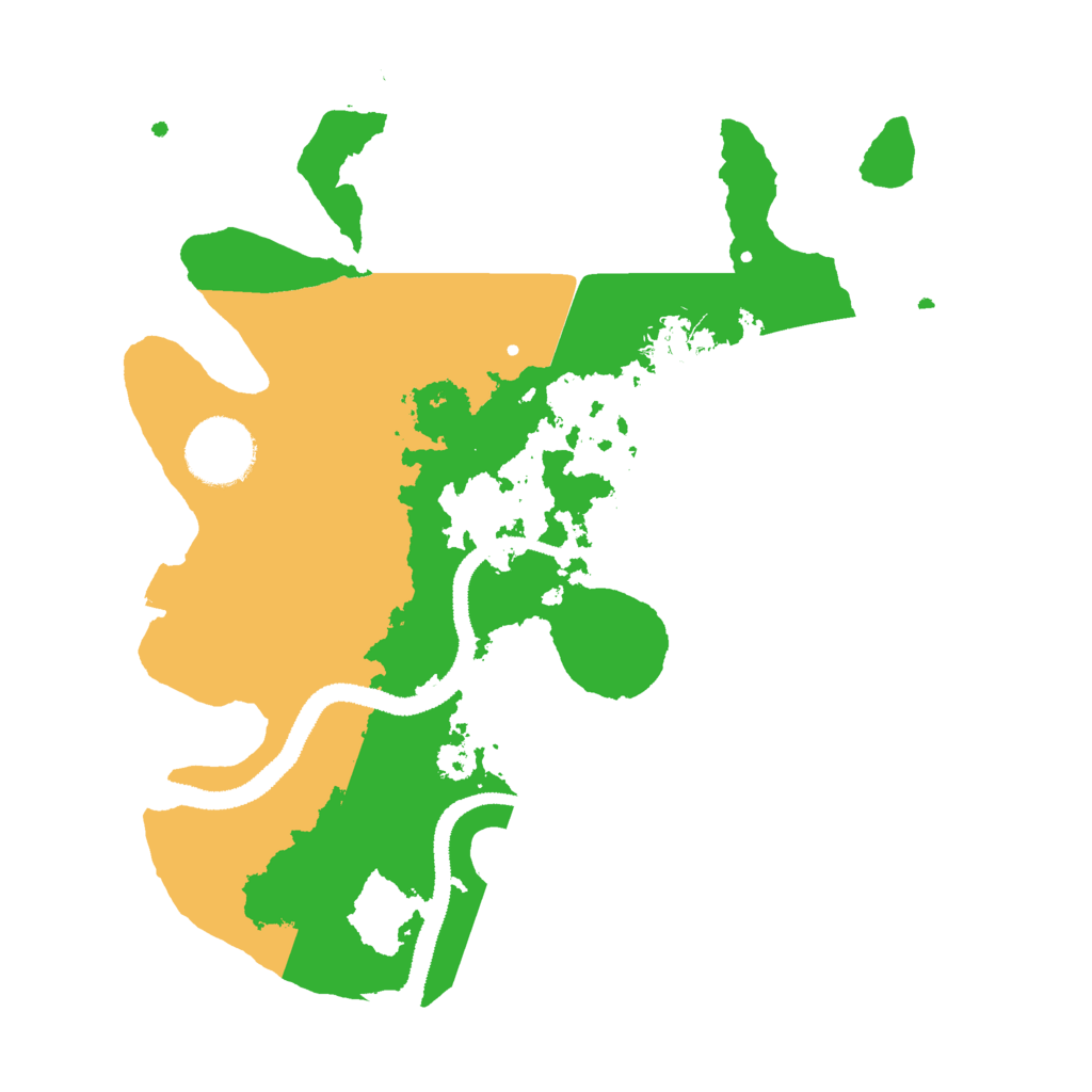 Biome Rust Map: Procedural Map, Size: 2800, Seed: 847291