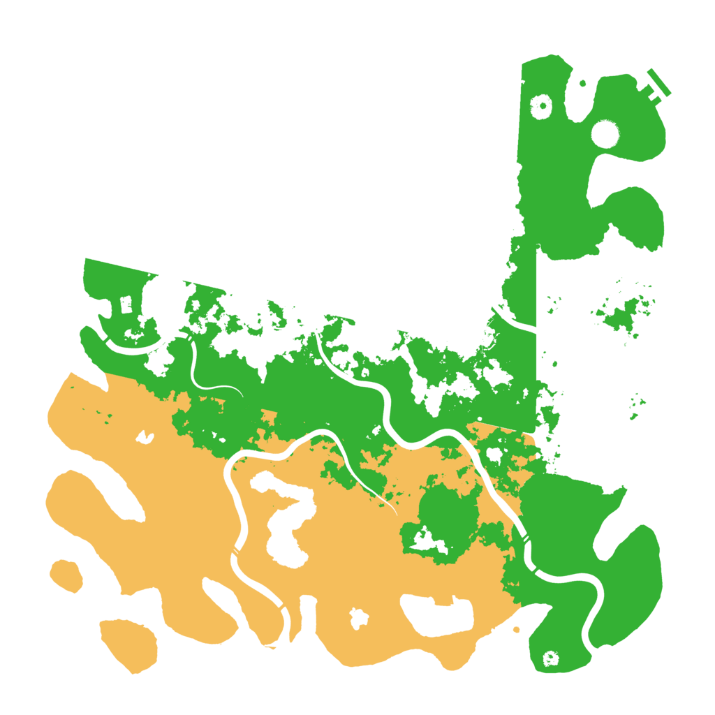 Biome Rust Map: Procedural Map, Size: 4500, Seed: 1415738502