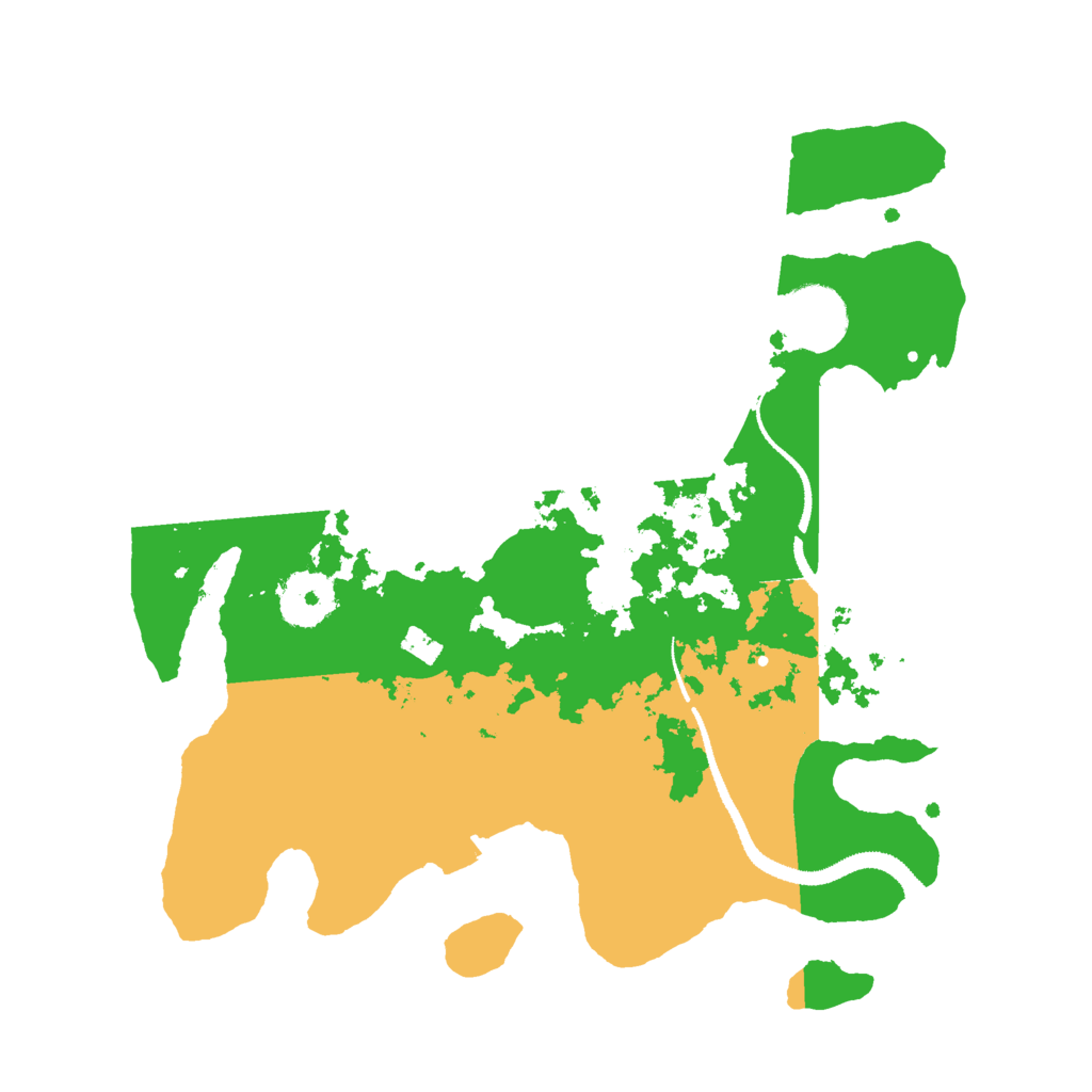 Biome Rust Map: Procedural Map, Size: 3000, Seed: 1024569441
