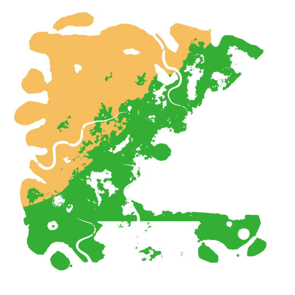 Biome Rust Map: Procedural Map, Size: 4500, Seed: 817786480