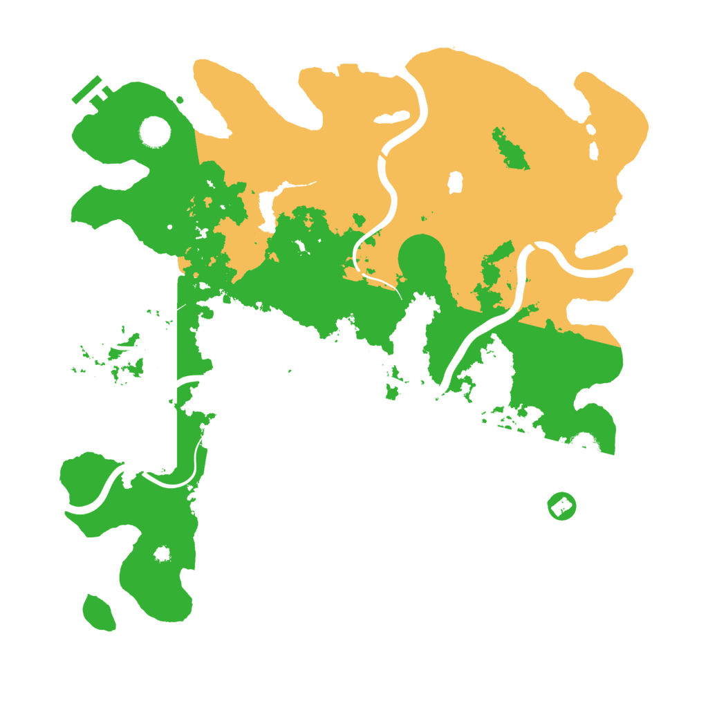 Biome Rust Map: Procedural Map, Size: 4000, Seed: 810044