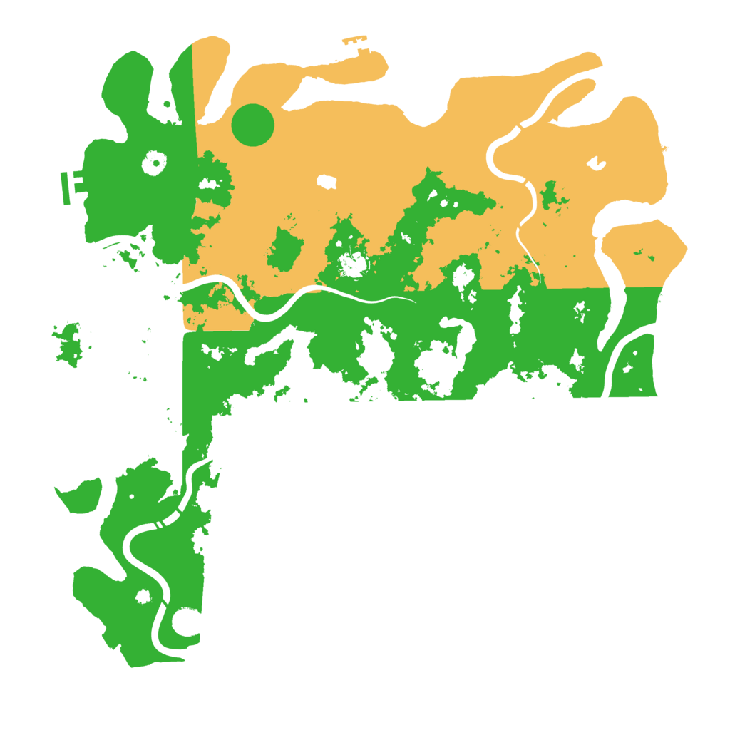 Biome Rust Map: Procedural Map, Size: 4500, Seed: 2000244308