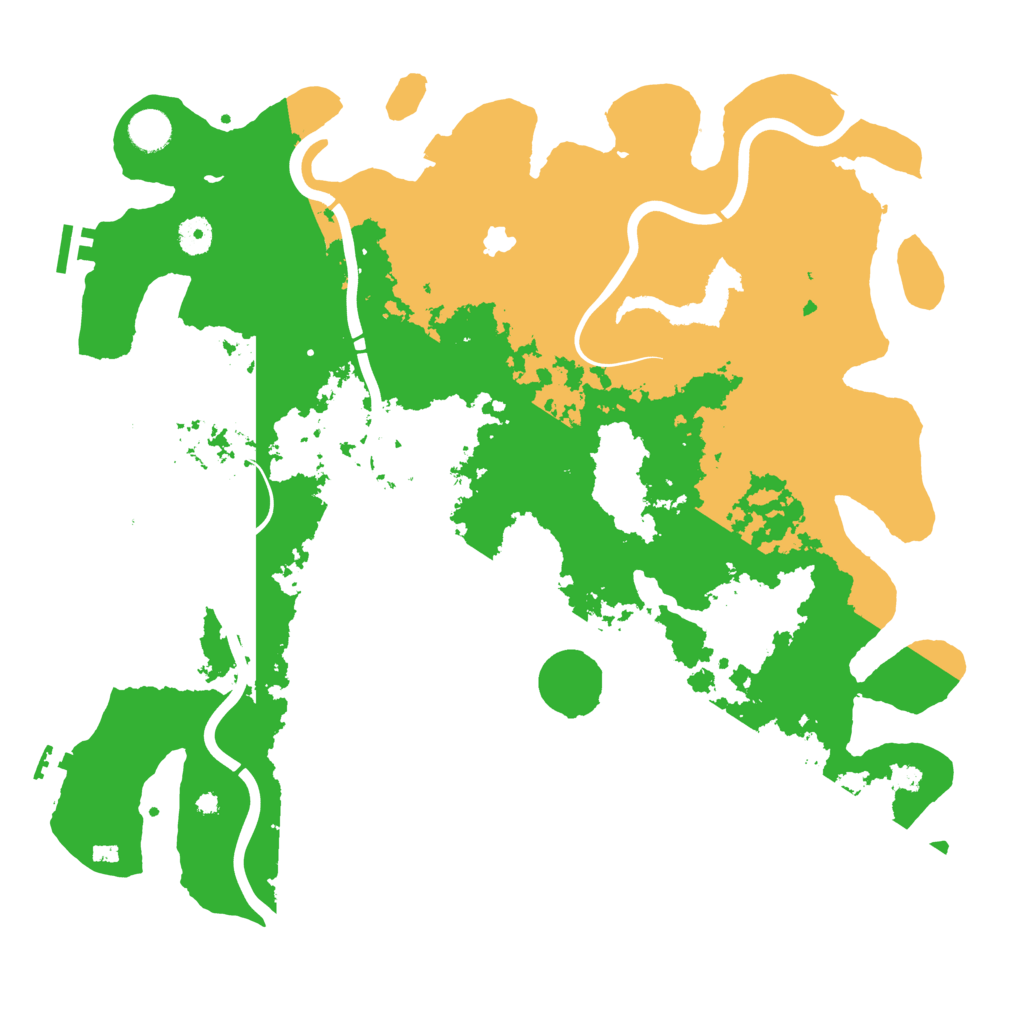 Biome Rust Map: Procedural Map, Size: 4250, Seed: 622292413