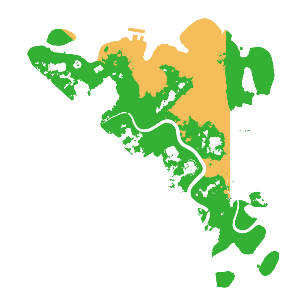 Biome Rust Map: Procedural Map, Size: 3750, Seed: 722587