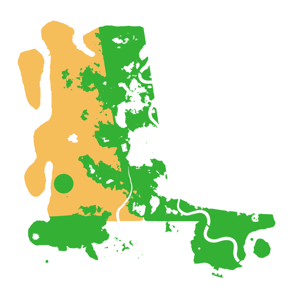 Biome Rust Map: Procedural Map, Size: 4000, Seed: 947693