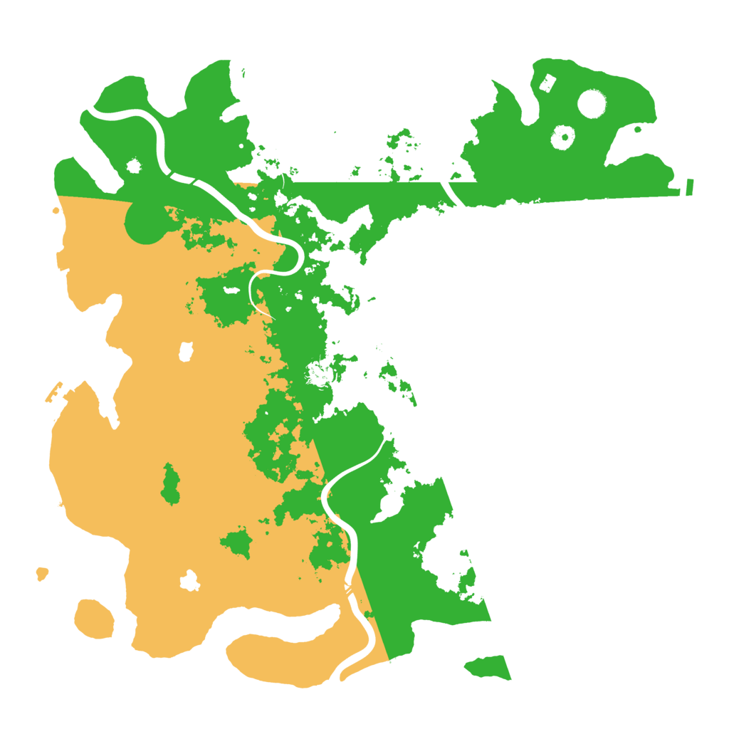 Biome Rust Map: Procedural Map, Size: 4500, Seed: 143751