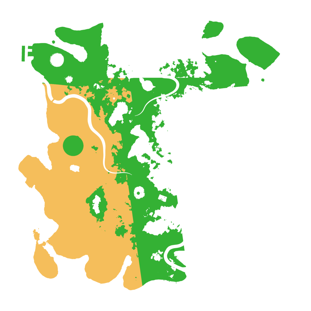 Biome Rust Map: Procedural Map, Size: 4000, Seed: 430473