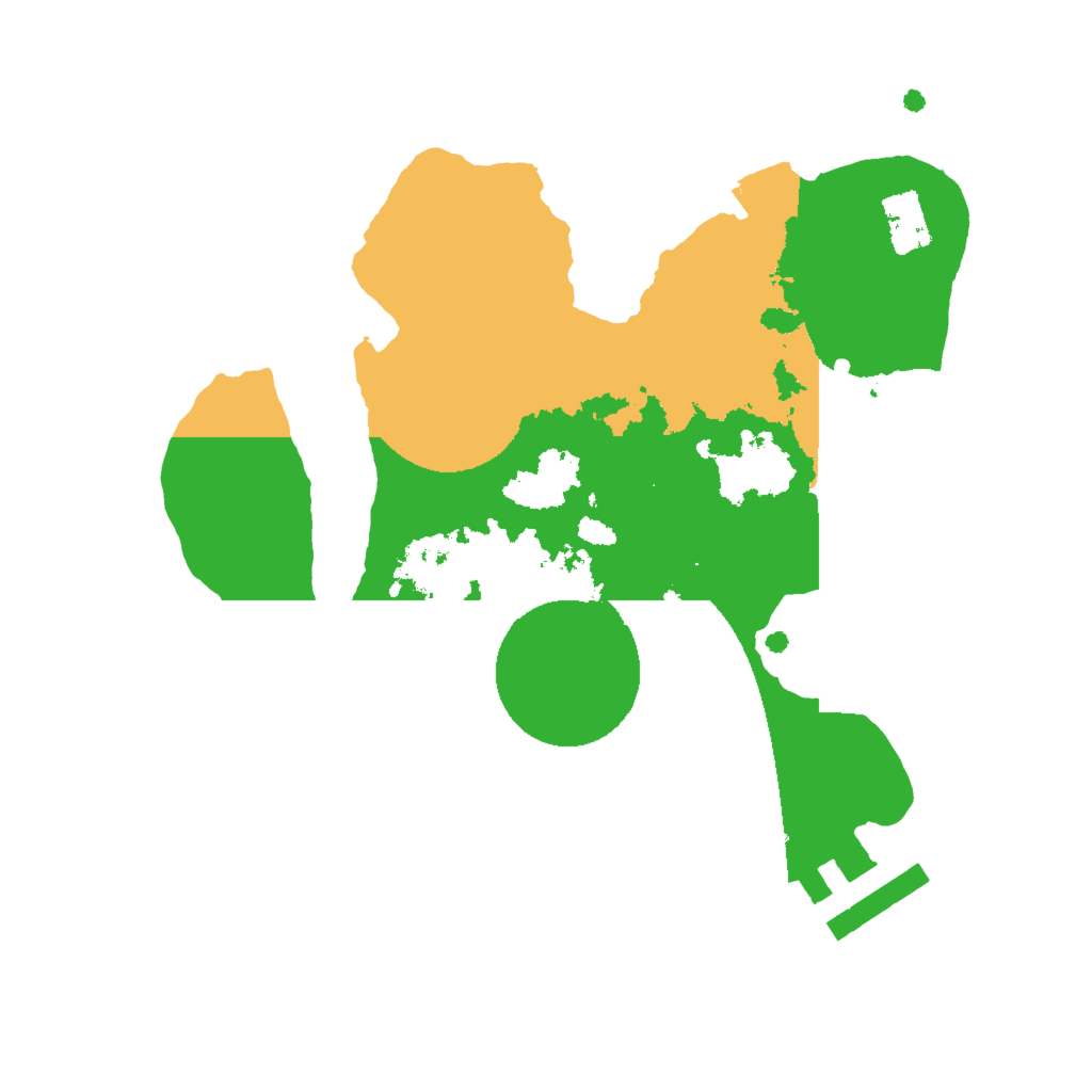 Biome Rust Map: Procedural Map, Size: 2000, Seed: 1432620033