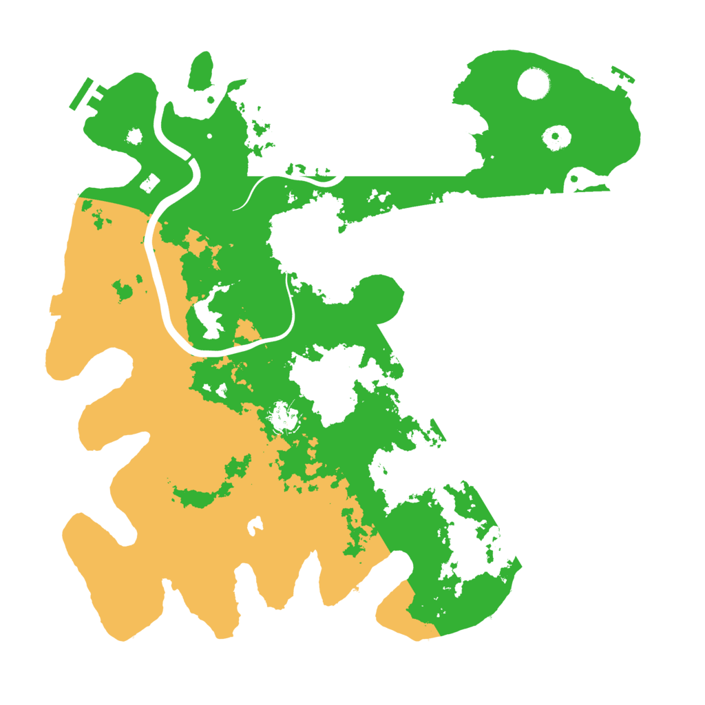 Biome Rust Map: Procedural Map, Size: 4000, Seed: 855351