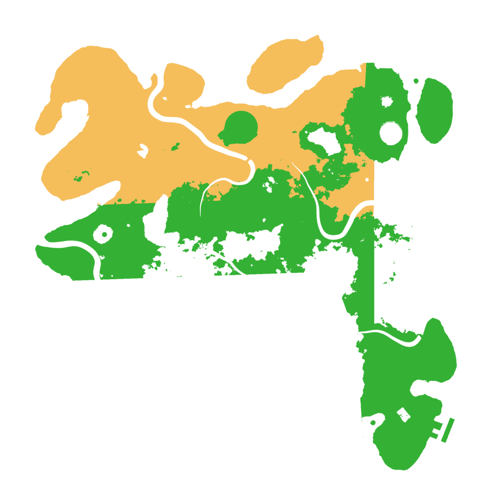 Biome Rust Map: Procedural Map, Size: 4000, Seed: 365566
