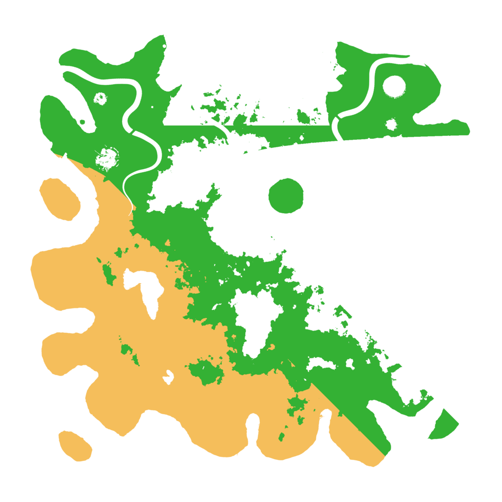 Biome Rust Map: Procedural Map, Size: 4000, Seed: 172577