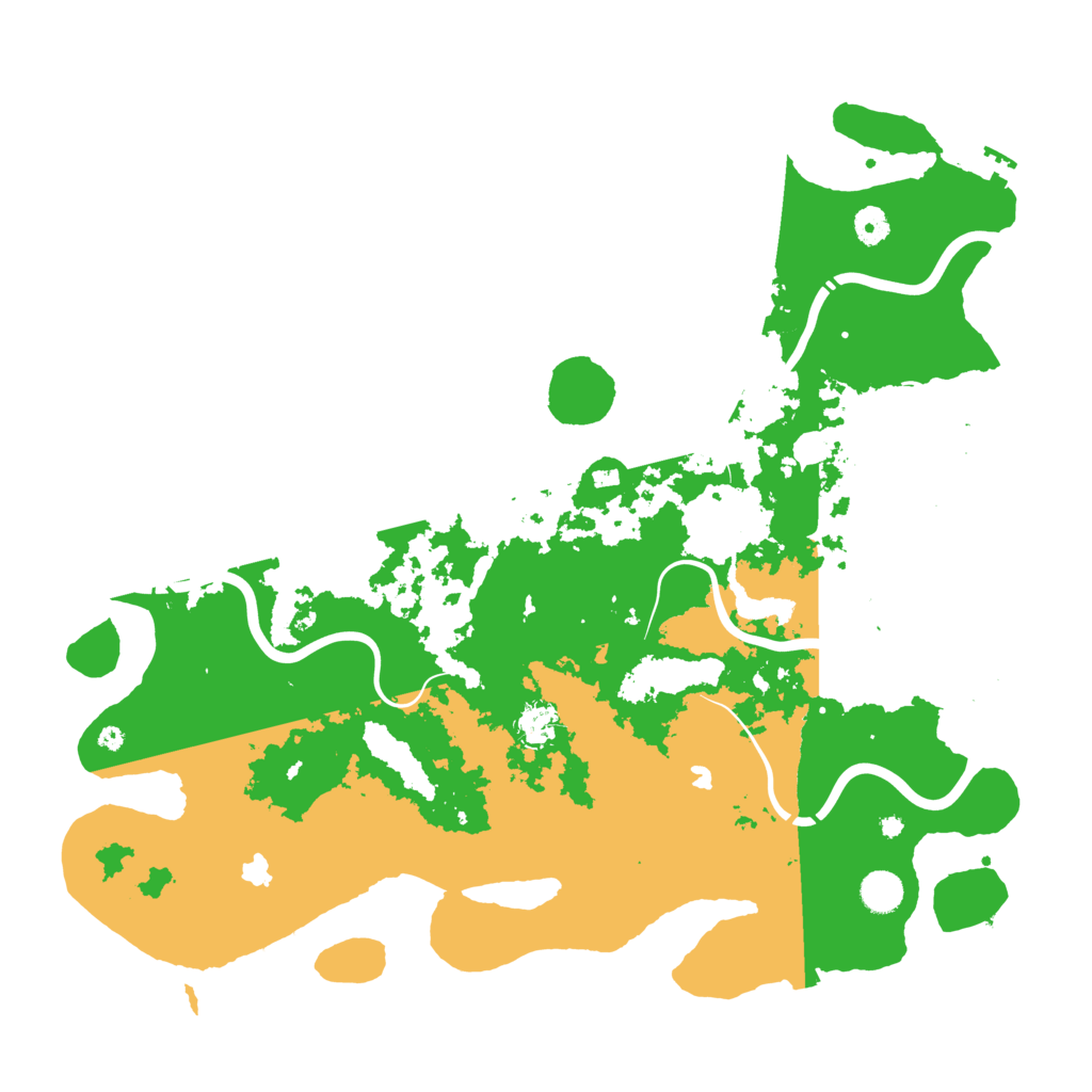 Biome Rust Map: Procedural Map, Size: 4500, Seed: 186694