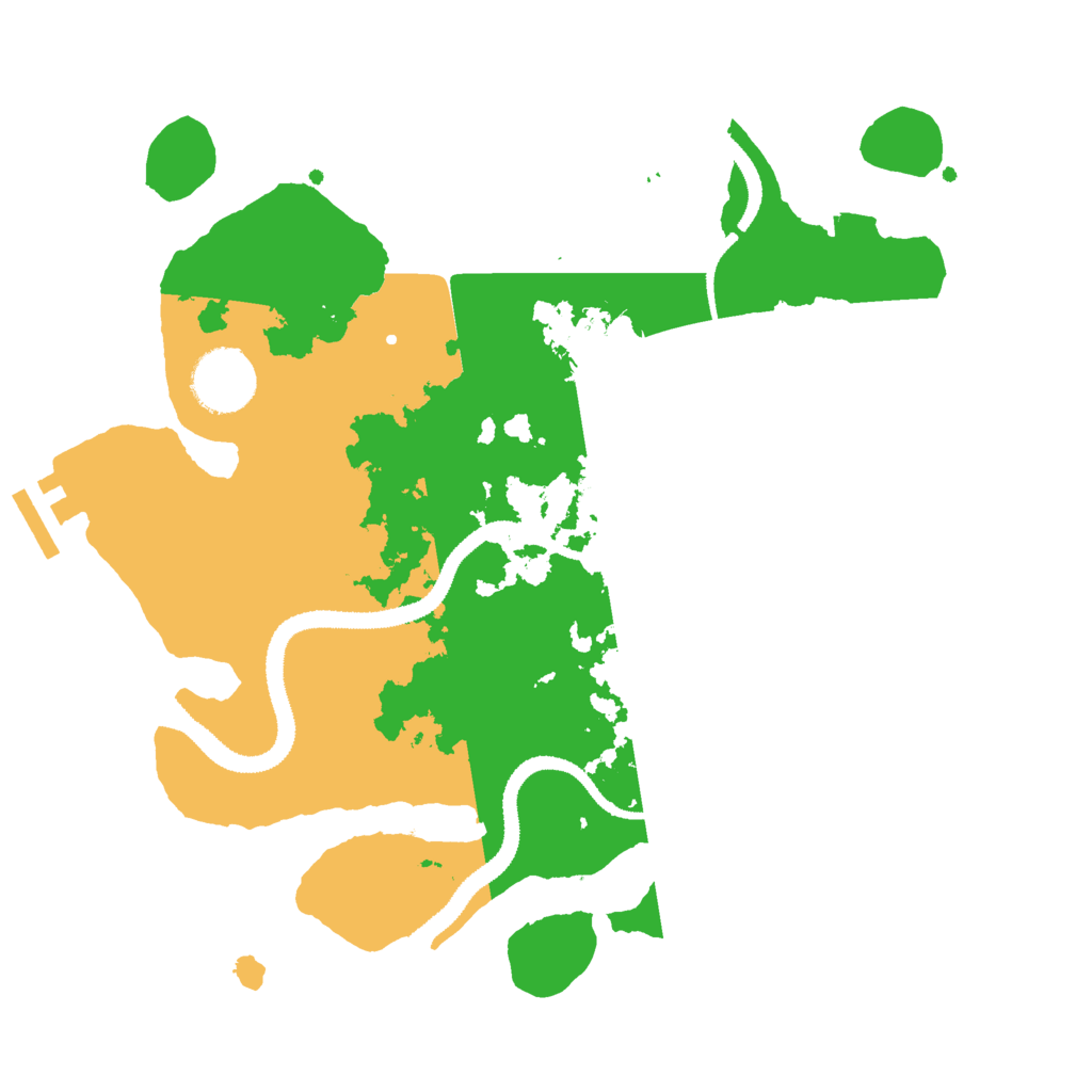 Biome Rust Map: Procedural Map, Size: 3000, Seed: 354794