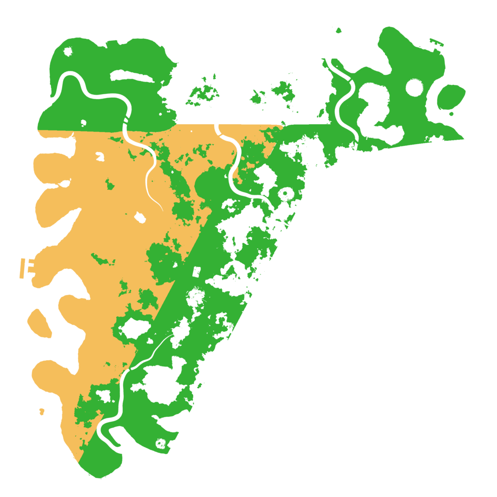 Biome Rust Map: Procedural Map, Size: 5000, Seed: 1819319008