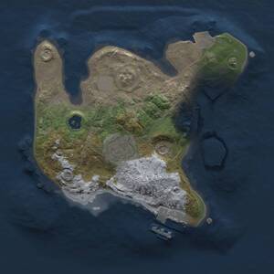 Thumbnail Rust Map: Procedural Map, Size: 2000, Seed: 45419367, 4 Monuments