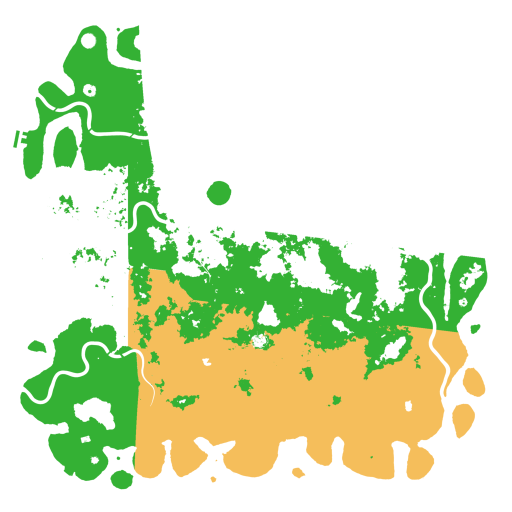 Biome Rust Map: Procedural Map, Size: 6000, Seed: 1482969562