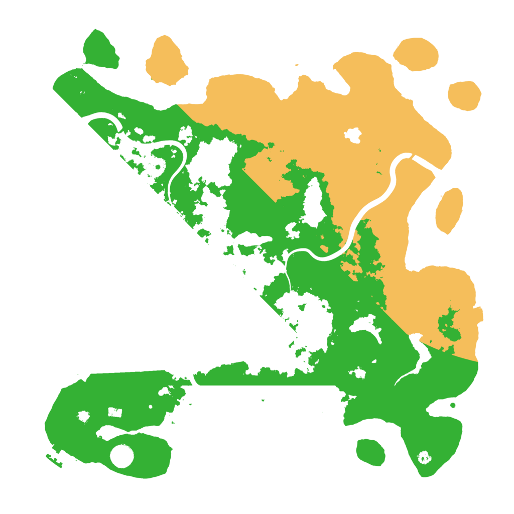 Biome Rust Map: Procedural Map, Size: 4000, Seed: 1398654841