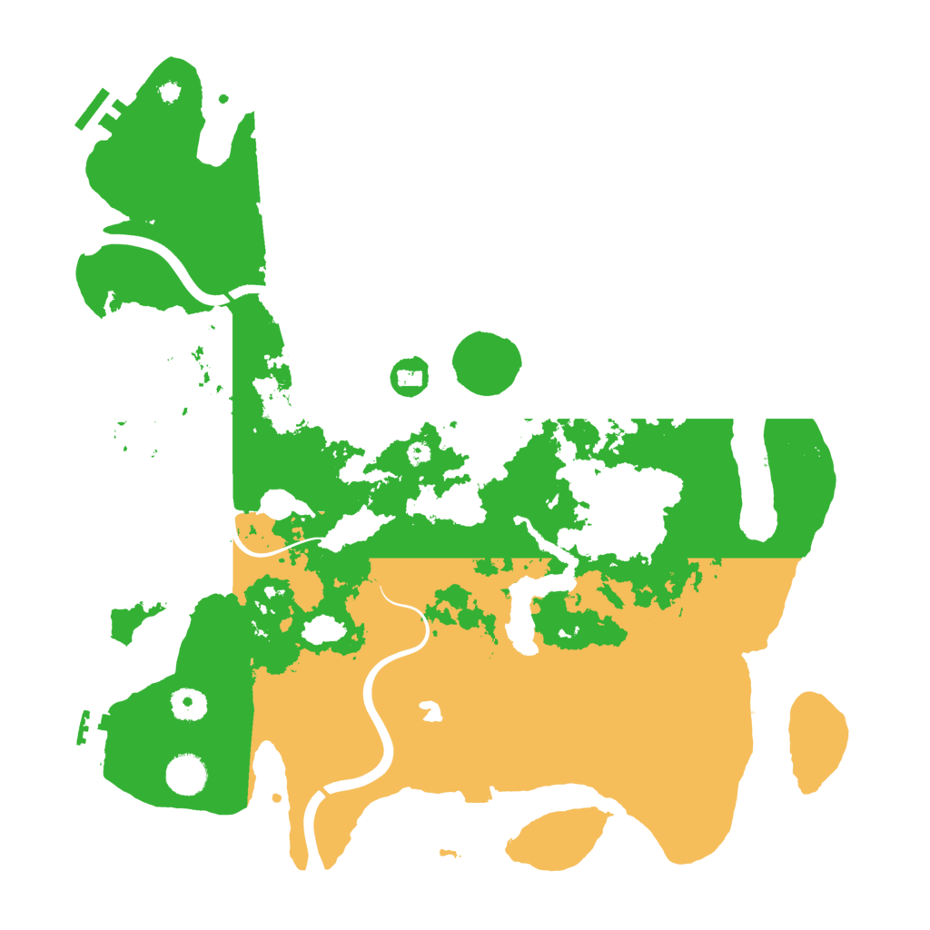 Biome Rust Map: Procedural Map, Size: 4000, Seed: 541353961