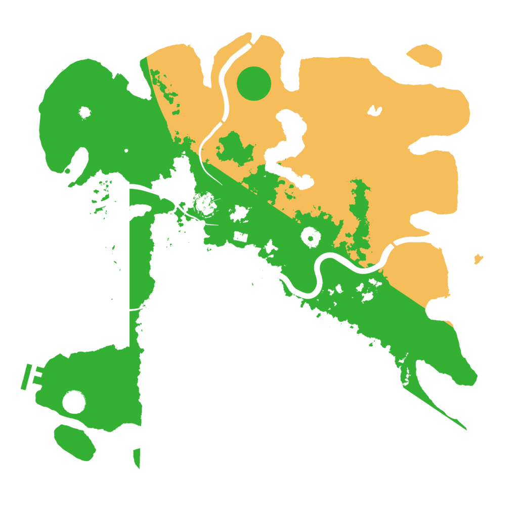 Biome Rust Map: Procedural Map, Size: 4000, Seed: 183040