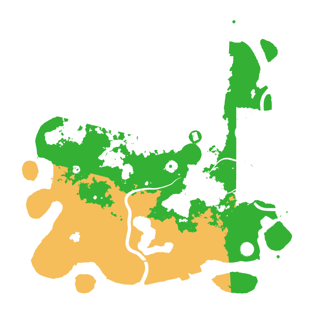 Biome Rust Map: Procedural Map, Size: 4000, Seed: 302078
