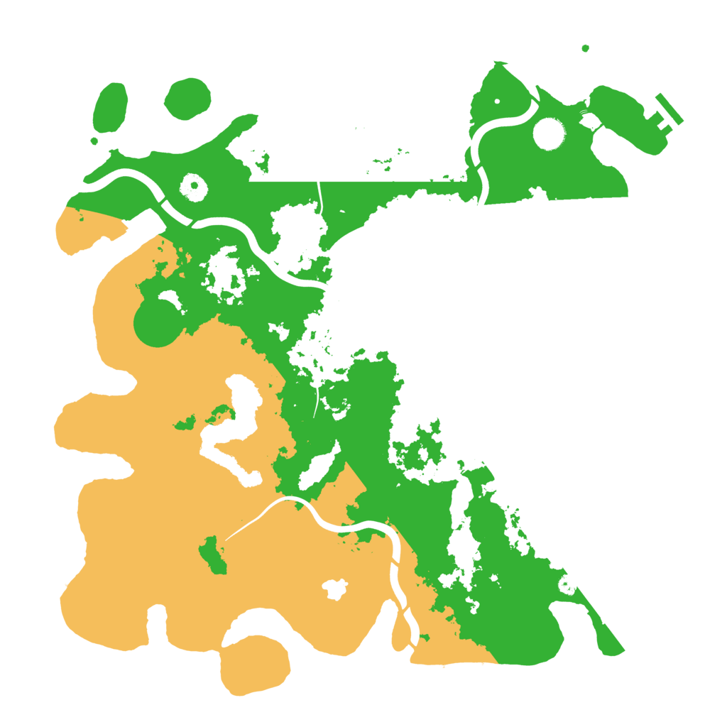 Biome Rust Map: Procedural Map, Size: 4000, Seed: 788757