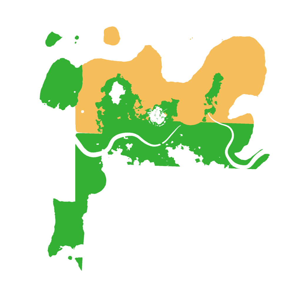 Biome Rust Map: Procedural Map, Size: 3000, Seed: 1478363014