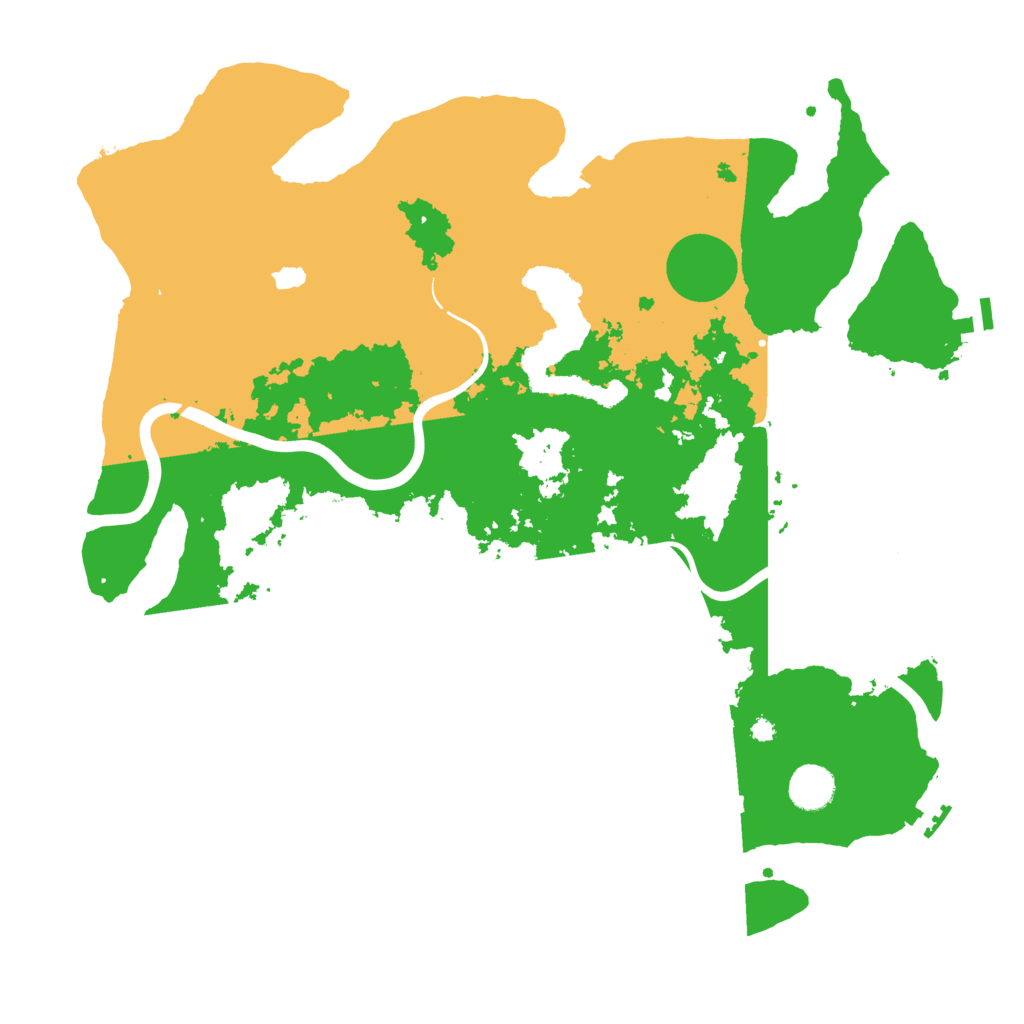 Biome Rust Map: Procedural Map, Size: 4000, Seed: 844643