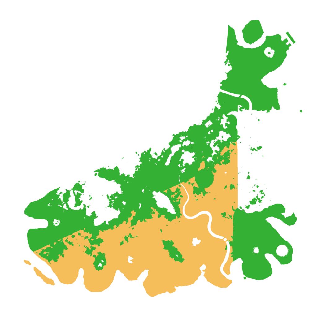 Biome Rust Map: Procedural Map, Size: 4800, Seed: 65348432