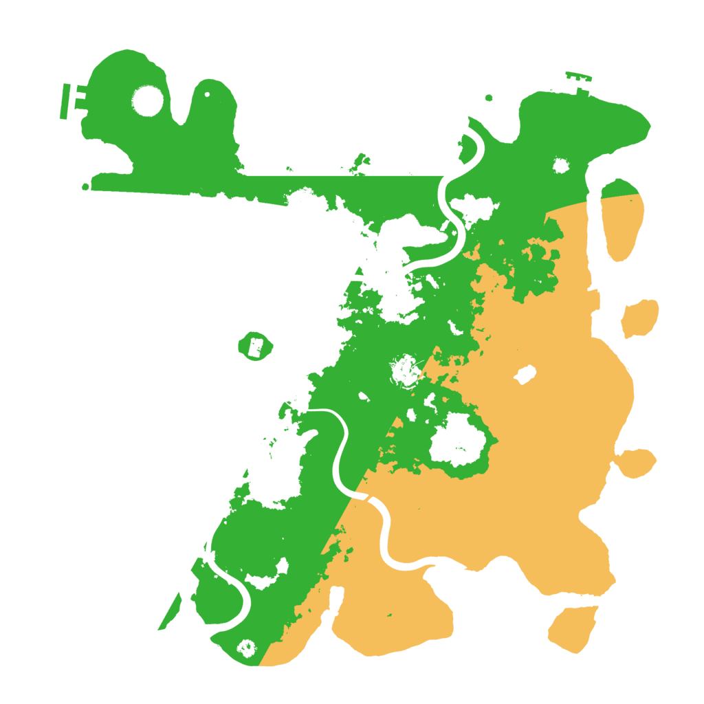 Biome Rust Map: Procedural Map, Size: 4000, Seed: 799419