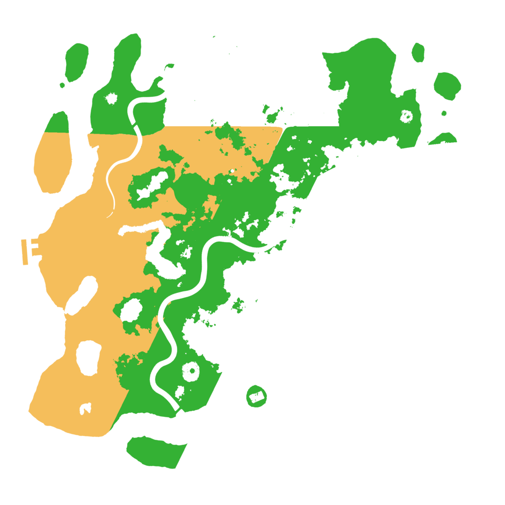 Biome Rust Map: Procedural Map, Size: 4000, Seed: 807257