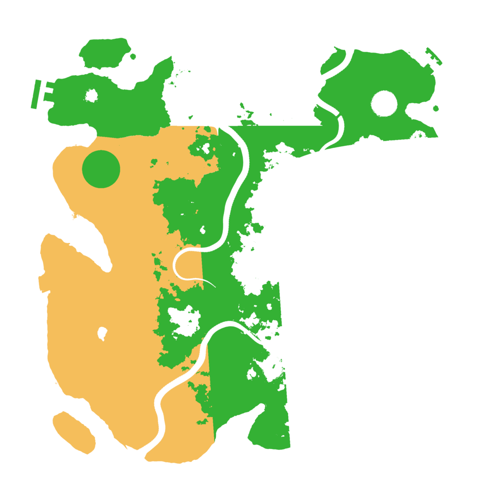 Biome Rust Map: Procedural Map, Size: 3500, Seed: 838752562