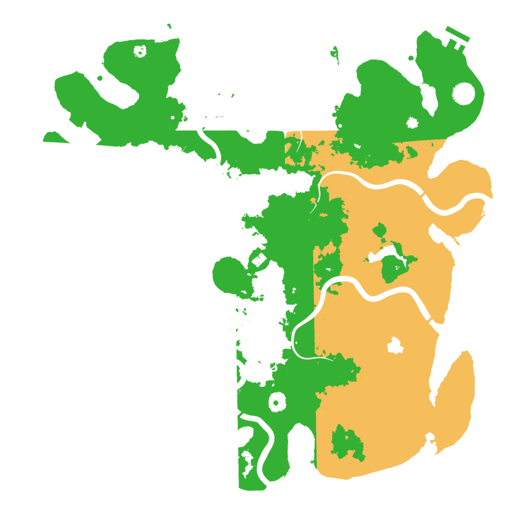 Biome Rust Map: Procedural Map, Size: 4096, Seed: 1688604026