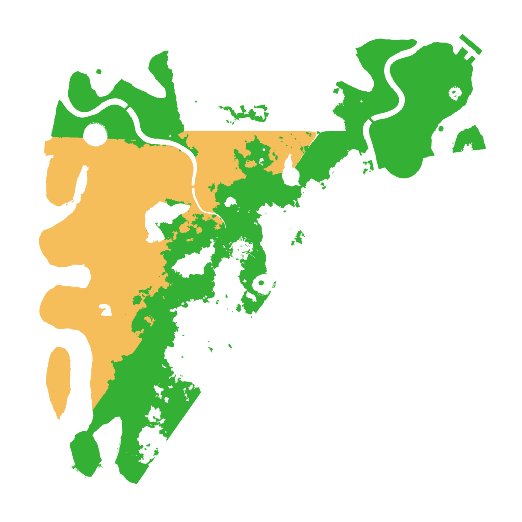 Biome Rust Map: Procedural Map, Size: 4000, Seed: 881292