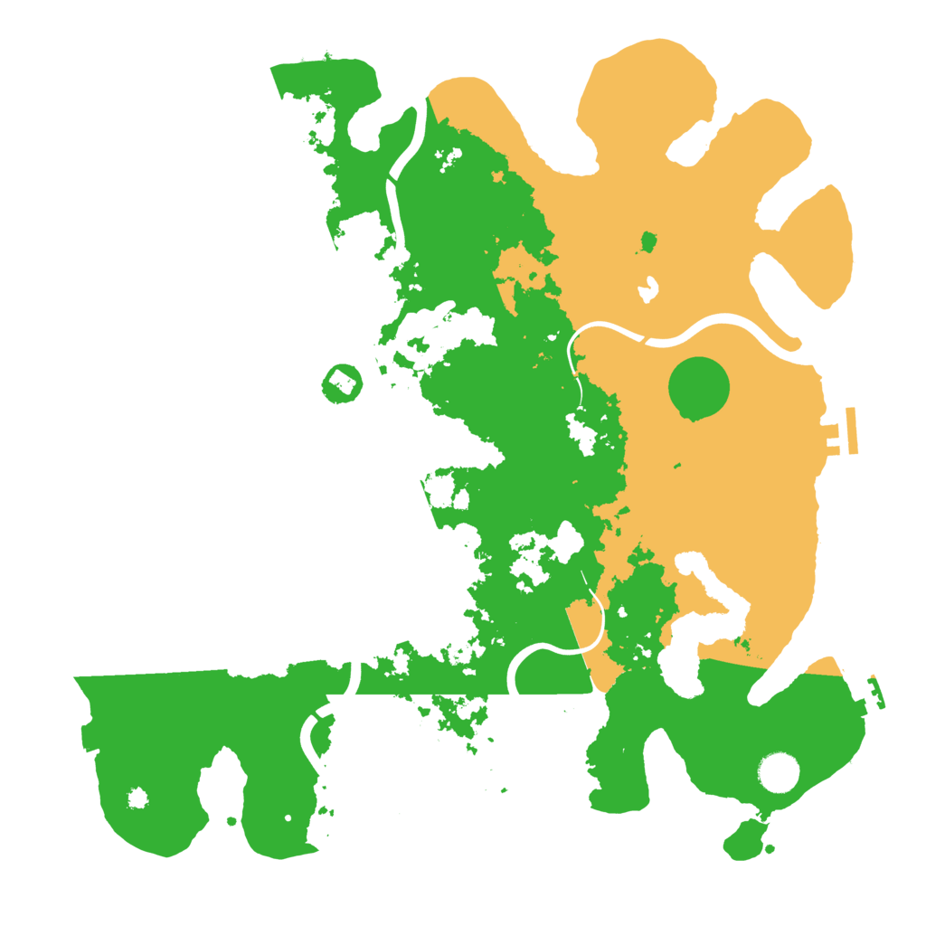Biome Rust Map: Procedural Map, Size: 4000, Seed: 228214