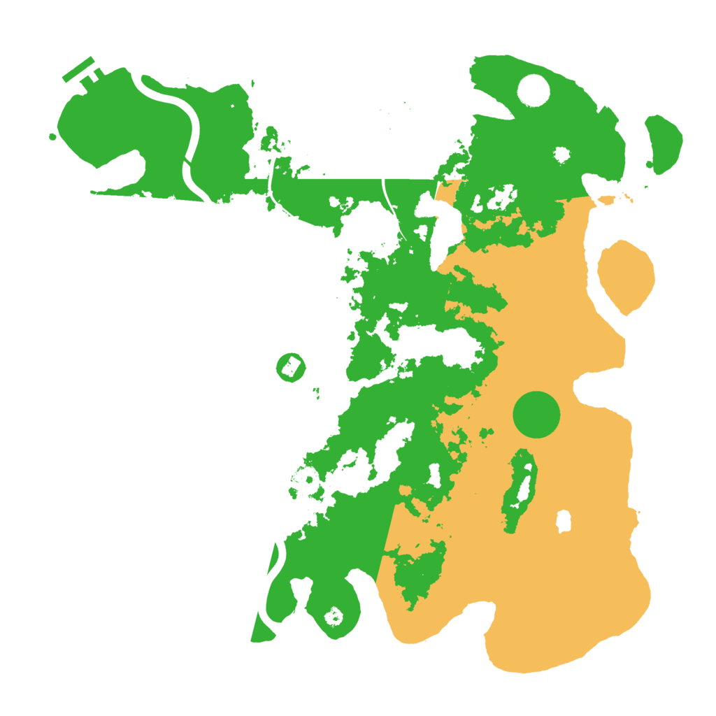 Biome Rust Map: Procedural Map, Size: 4000, Seed: 227956