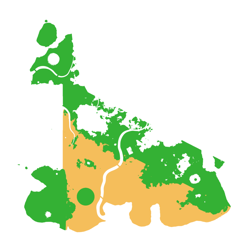 Biome Rust Map: Procedural Map, Size: 3750, Seed: 858767