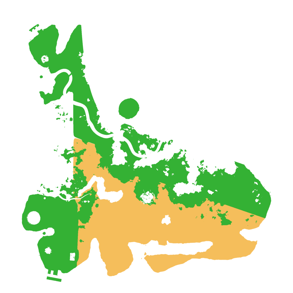 Biome Rust Map: Procedural Map, Size: 4000, Seed: 1245157834