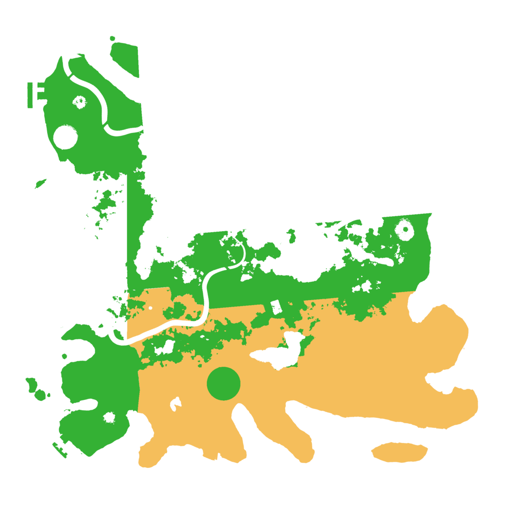 Biome Rust Map: Procedural Map, Size: 4000, Seed: 591693