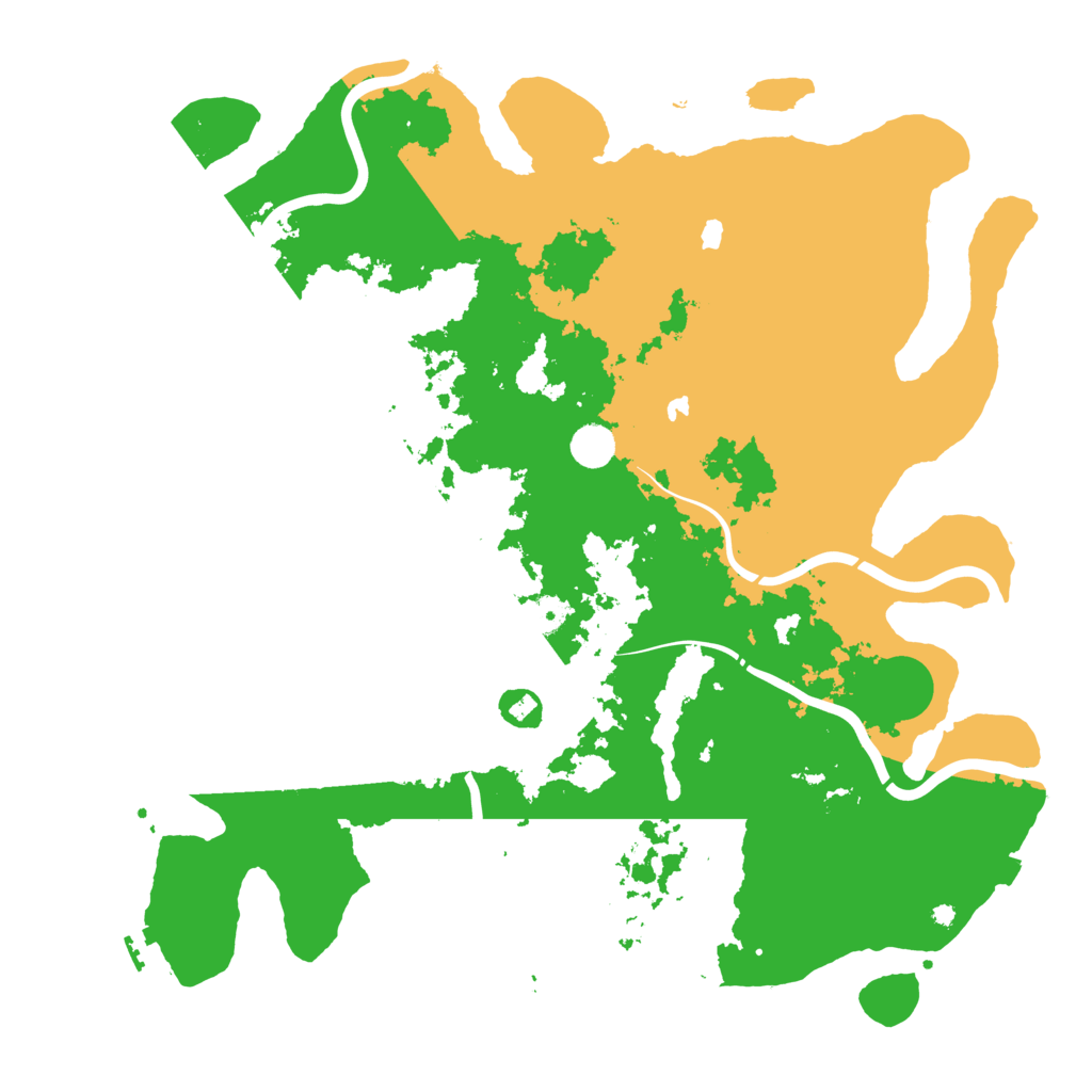 Biome Rust Map: Procedural Map, Size: 4500, Seed: 762775834