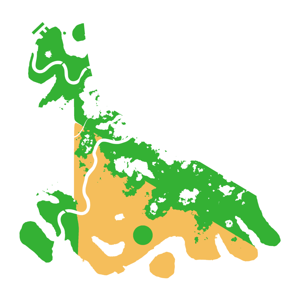 Biome Rust Map: Procedural Map, Size: 4000, Seed: 605633