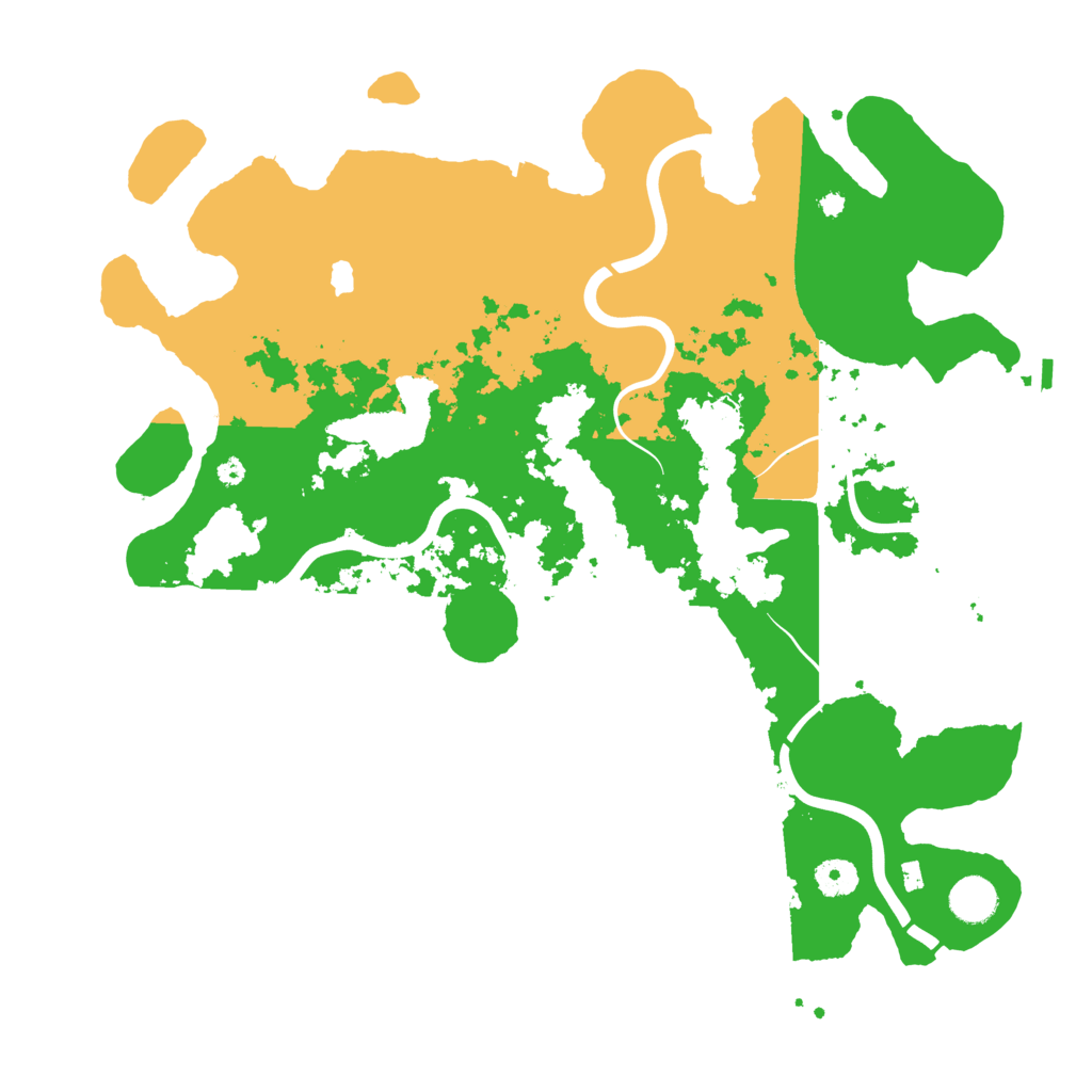 Biome Rust Map: Procedural Map, Size: 4050, Seed: 1152419625