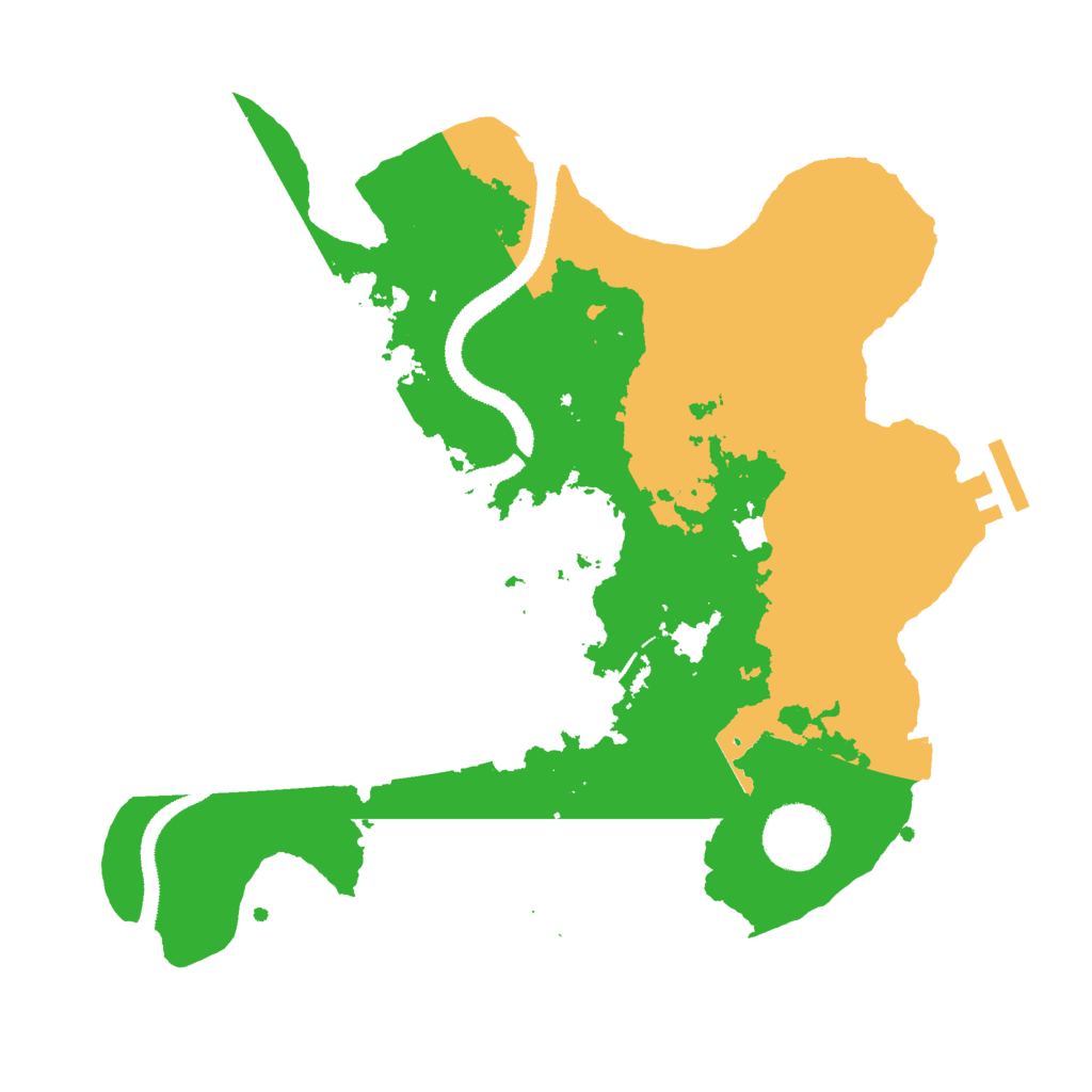 Biome Rust Map: Procedural Map, Size: 3000, Seed: 1332257813