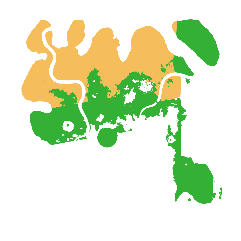 Biome Rust Map: Procedural Map, Size: 3250, Seed: 1192731076