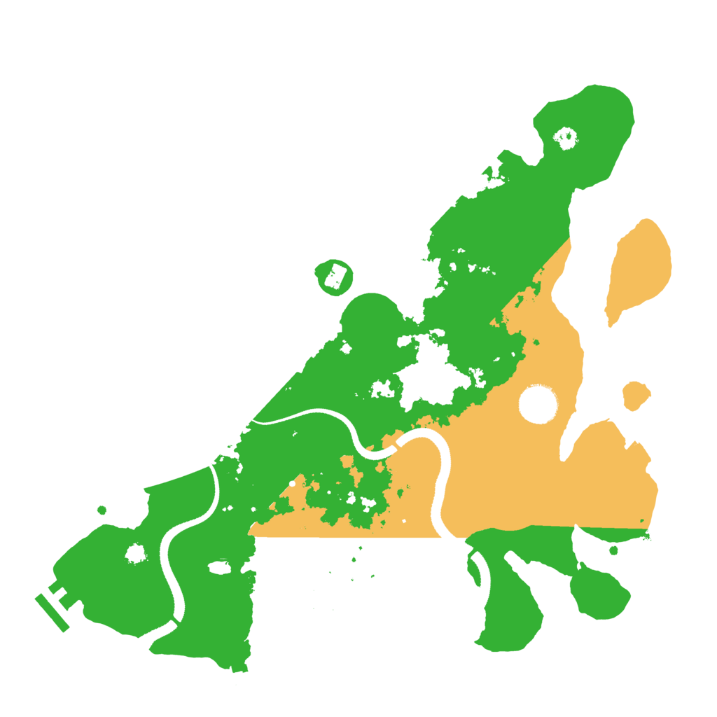 Biome Rust Map: Procedural Map, Size: 3250, Seed: 731060865
